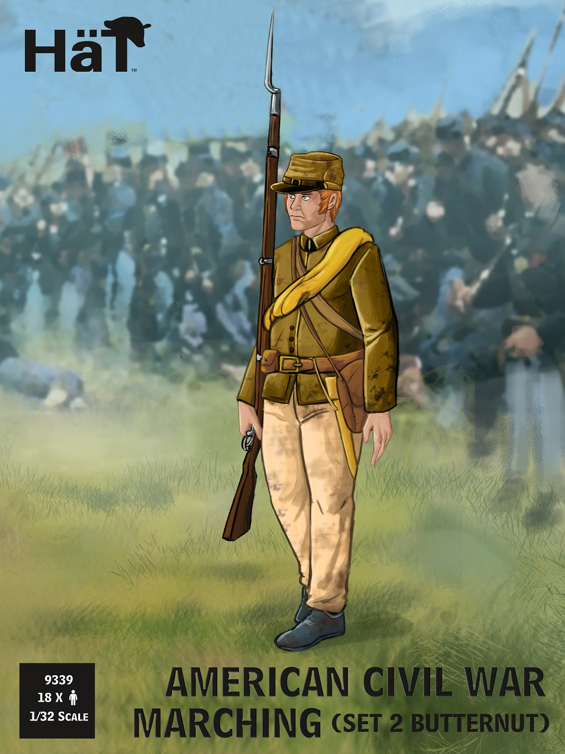 HAT Industrie HAT9339 1:32 American Civil War Marching