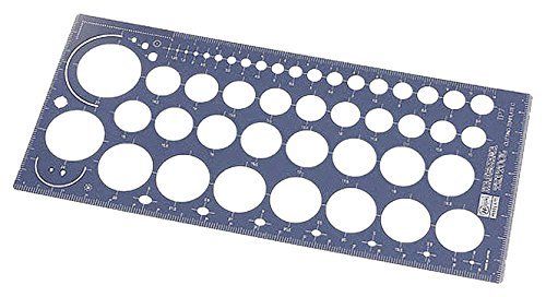 Hasegawa HATP07 Cutting Template C Round Type