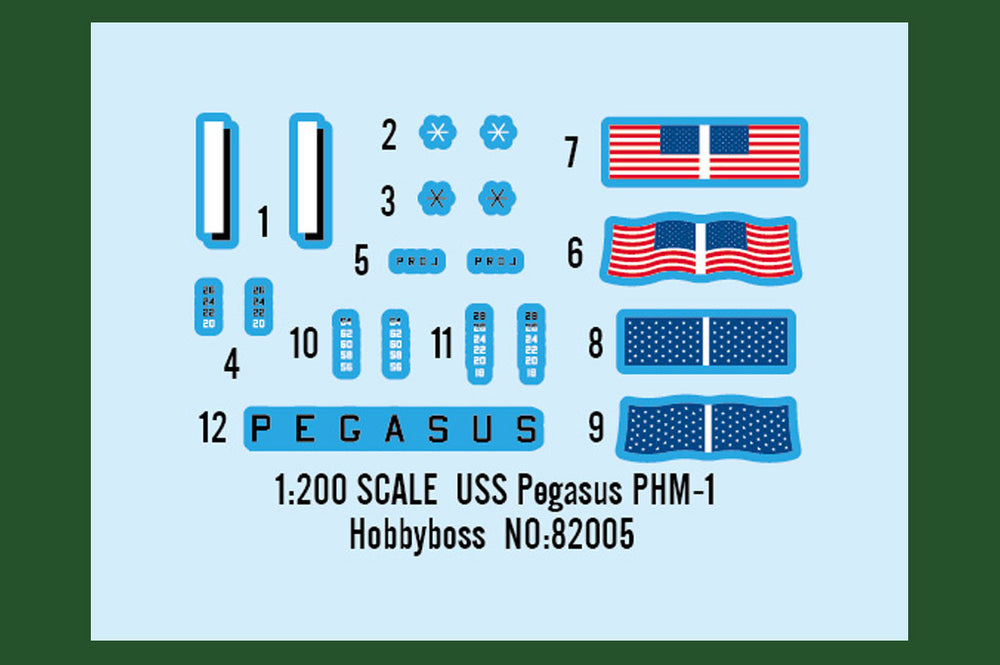 Hobby Boss HB82005 1:200 USS Pegasus PHM-1