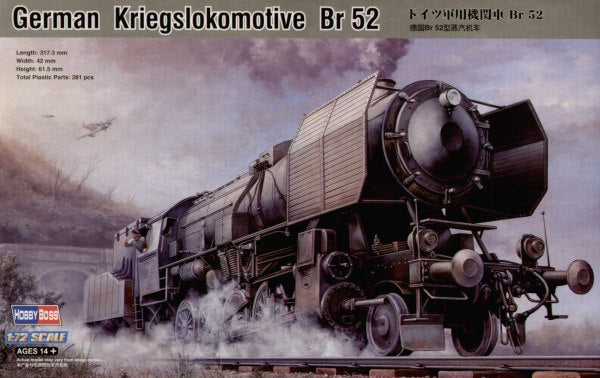 Hobby Boss HB82901 1:72 BR-52 Kriegslocomotive