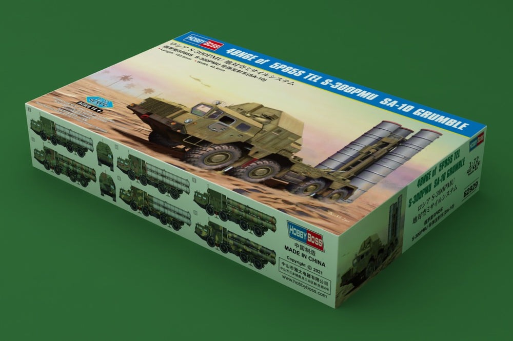 Hobby Boss HB82929 1:72 48N6E 5P85S TEL S-300OMU SA-10 Grumble The S-300