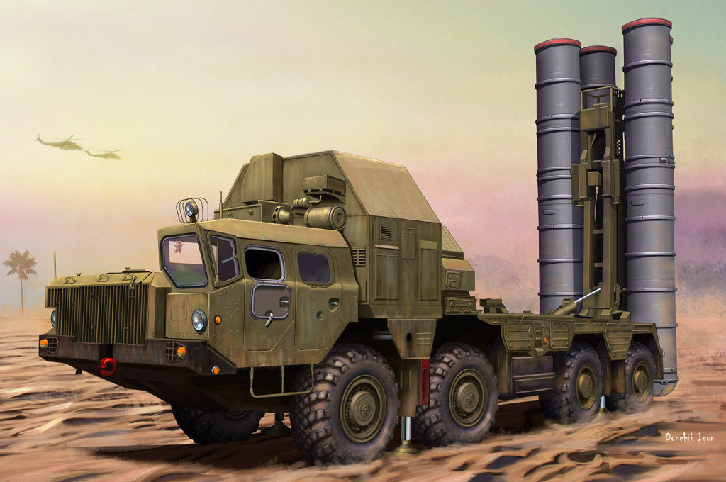 Hobby Boss HB82929 1:72 48N6E 5P85S TEL S-300OMU SA-10 Grumble The S-300