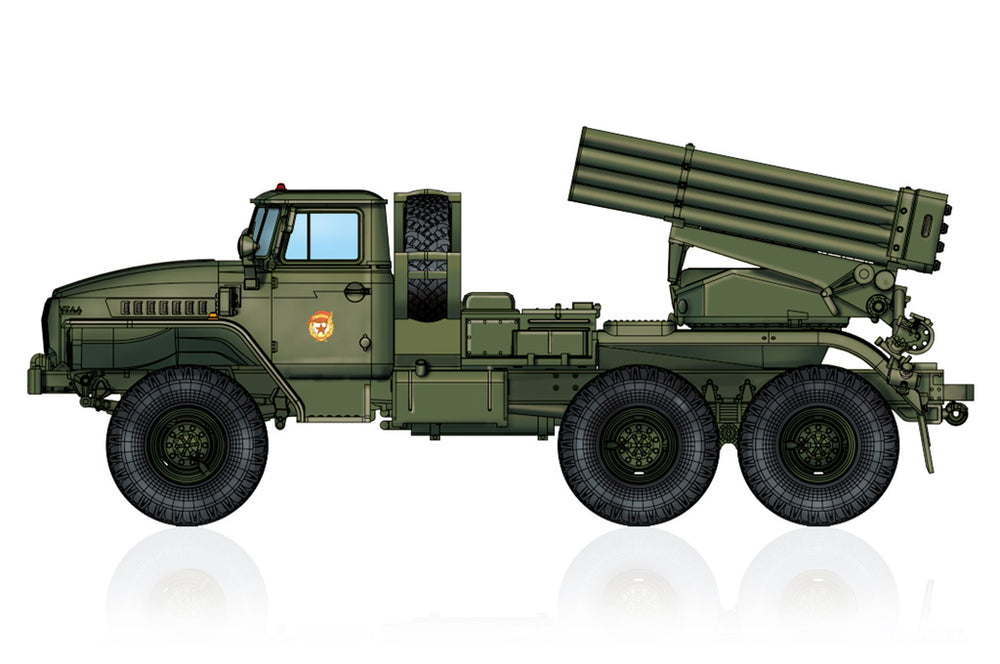 Hobby Boss HB82931 1:72 BM-21 Grad Miultiple Rocket Launcher