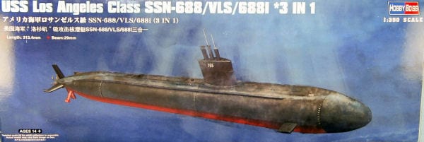 Hobby Boss HB83530 1:350 USS Los Angeles Class SSN-688 submarine