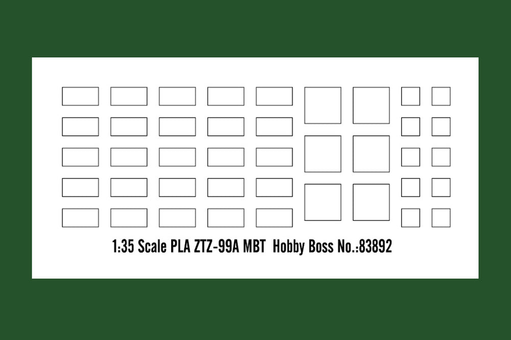 Hobby Boss HB83892 1:35 PLA ZTZ-99A MBT