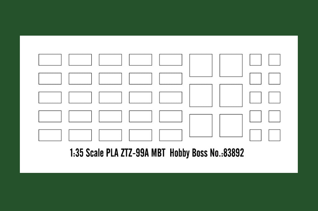 Hobby Boss HB83892 1:35 PLA ZTZ-99A MBT