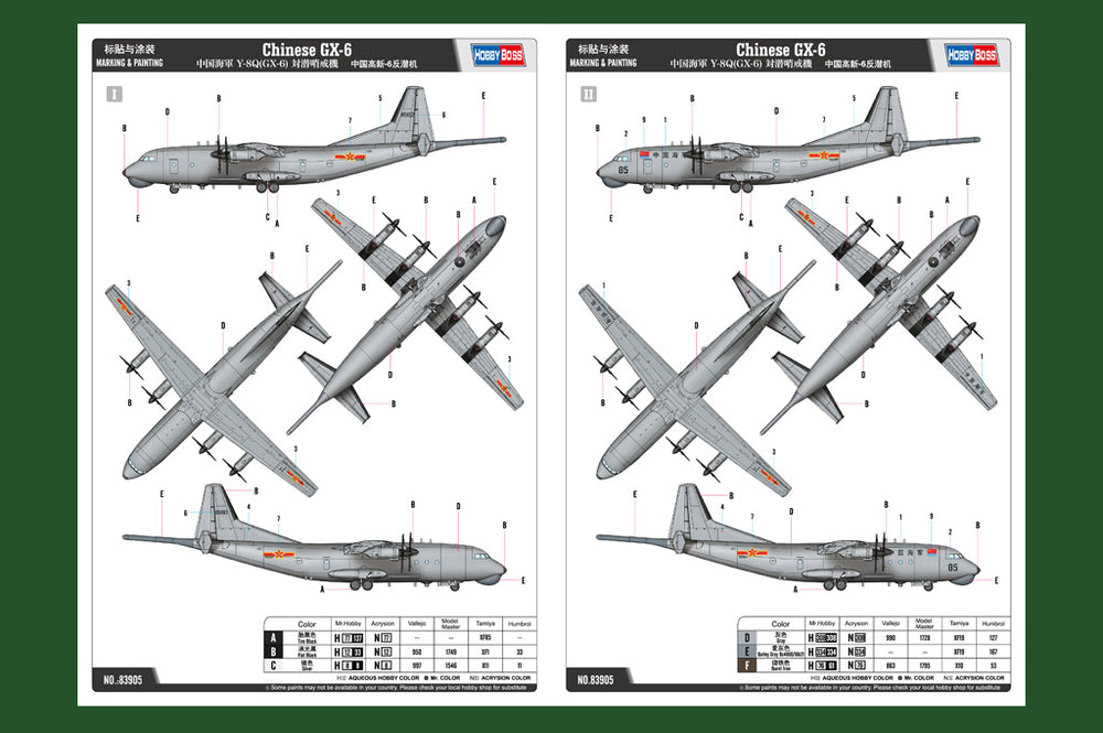 Hobby Boss HB83905 1:144 Chinese GX-6