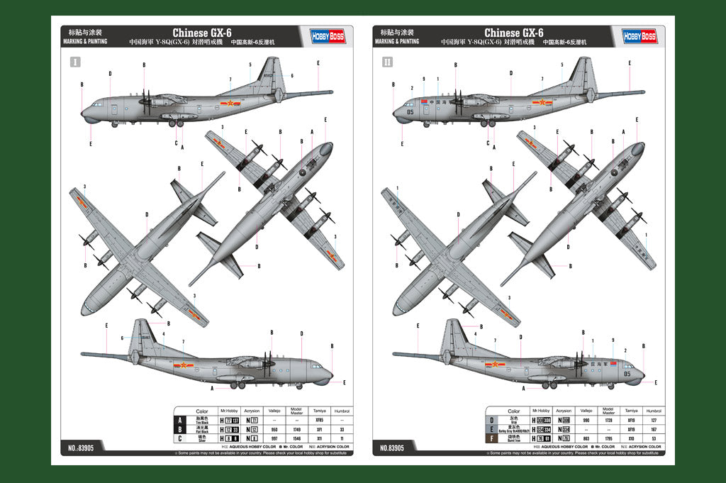 Hobby Boss HB83905 1:144 Chinese GX-6