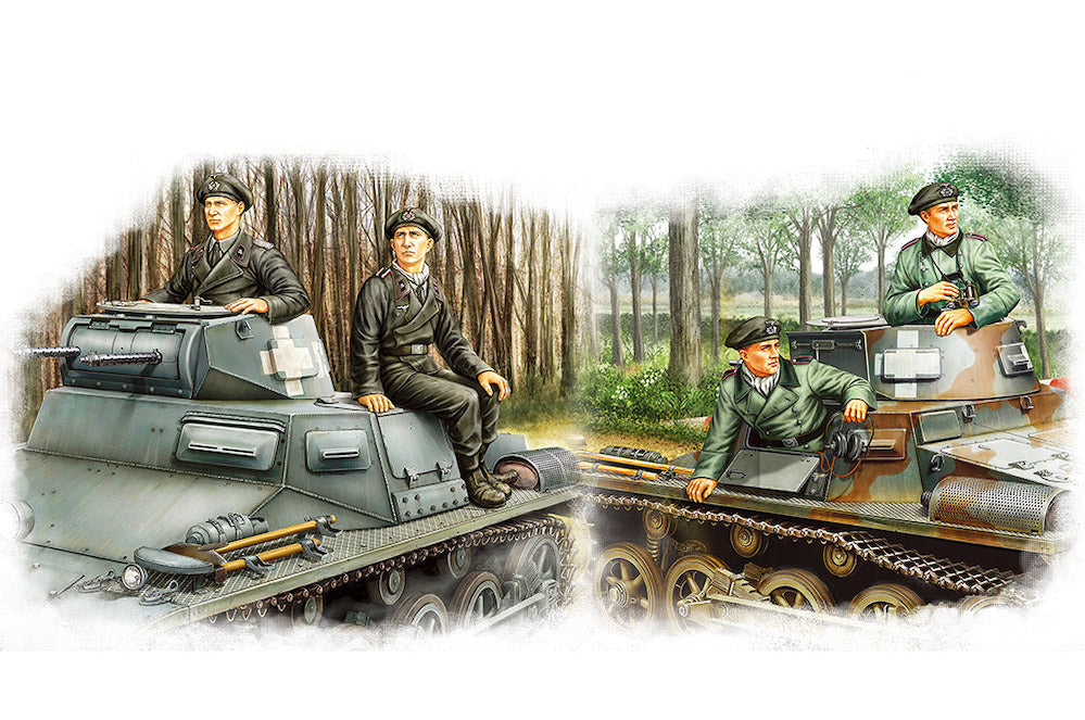 Hobby Boss HB84419 1:35 German Panzer Crew Set