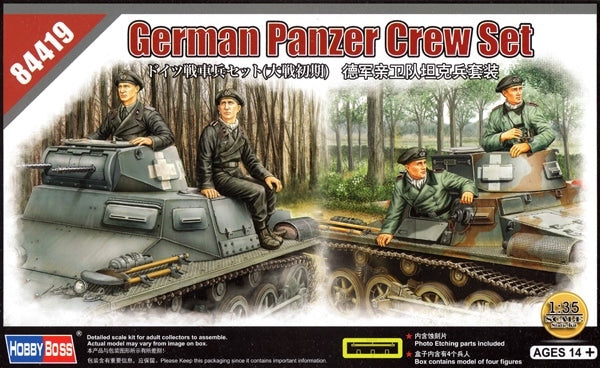 Hobby Boss HB84419 1:35 German Panzer Crew Set