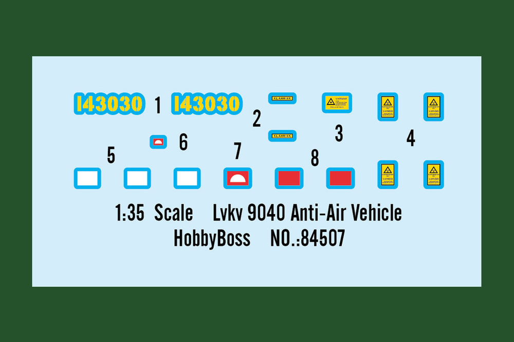 Hobby Boss HB84507 1:35 Lvkv 9040 Anti-Air Vehicle