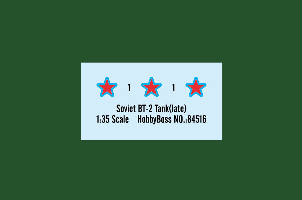 Hobby Boss HB84516 1:35 Soviet BT-2 Tank