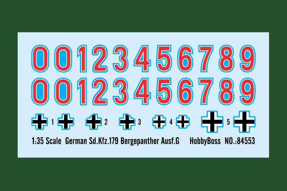Hobby Boss HB84553 1:35 German Sd.Kfz.179 Bergepanther Ausf.G