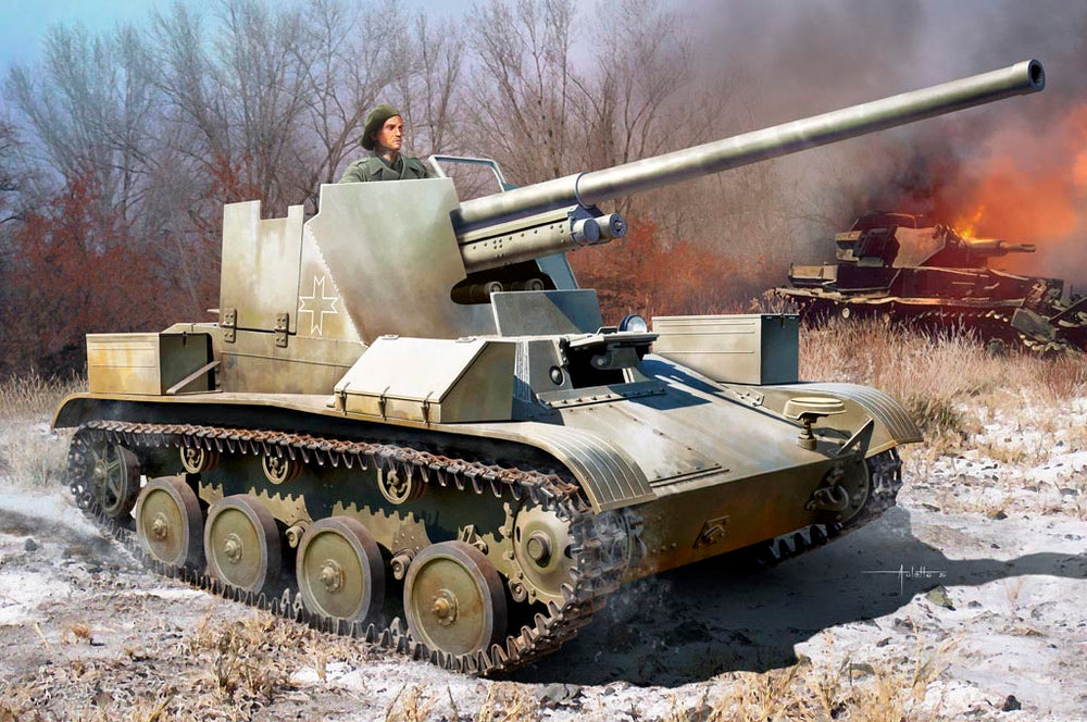 Hobby Boss HB84556 Romanian TACAM T-60 Tank Destroyer 1:35