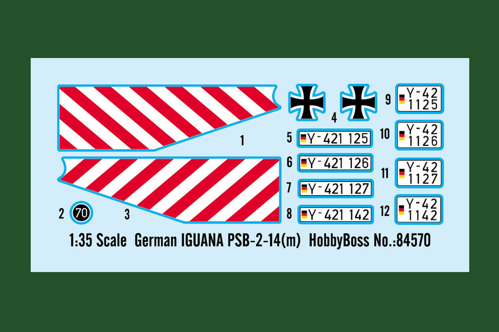 Hobby Boss HB84570 1:35 German Iguana PSB-2-14