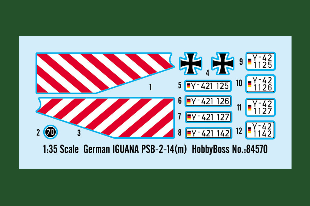 Hobby Boss HB84570 1:35 German Iguana PSB-2-14