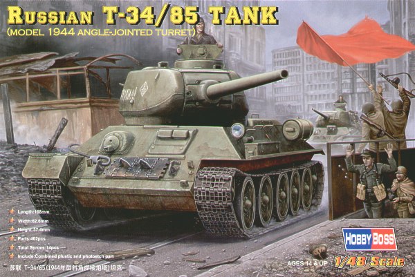 Hobby Boss HB84809 1:48 Soviet T-34/85