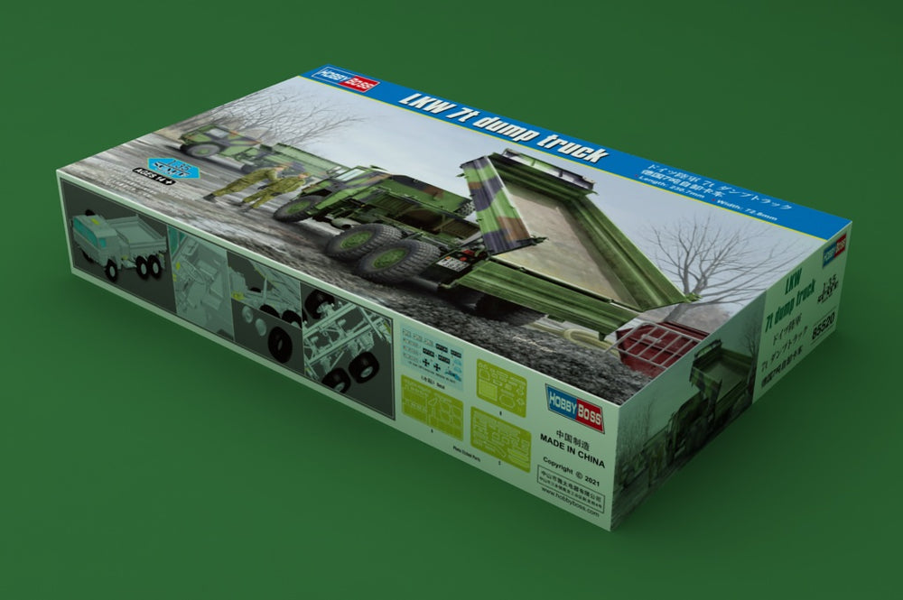 Hobby Boss HB85520 1:35 LKW 7t Dump Truck German Army