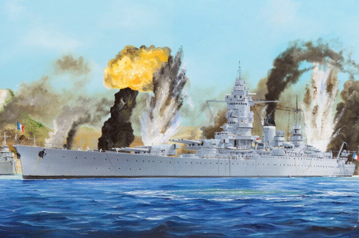 Hobby Boss HB86506 1:350 Dunkerque French Navy Battleship