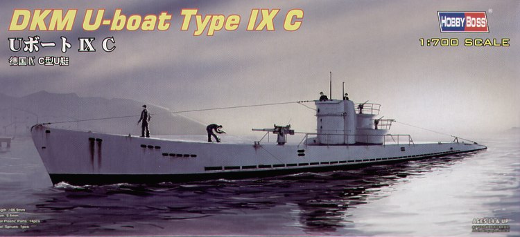 Hobby Boss HB87007 1:700 DKM U-Boat Type IXc