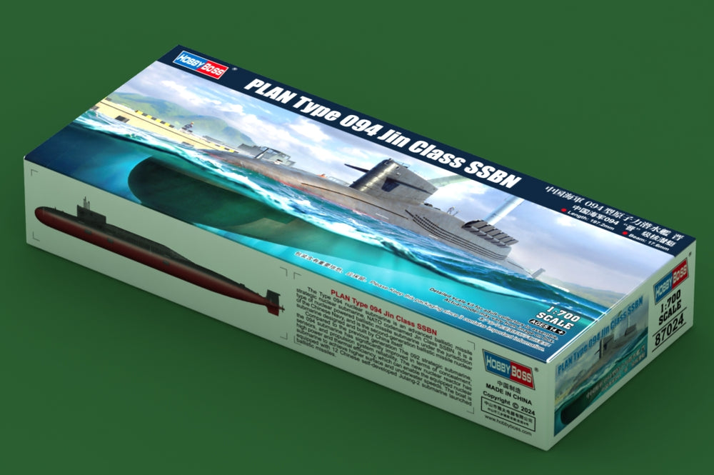 Hobby Boss HB87024 1:700 PLAN Type 094 Jin Class SSBN
