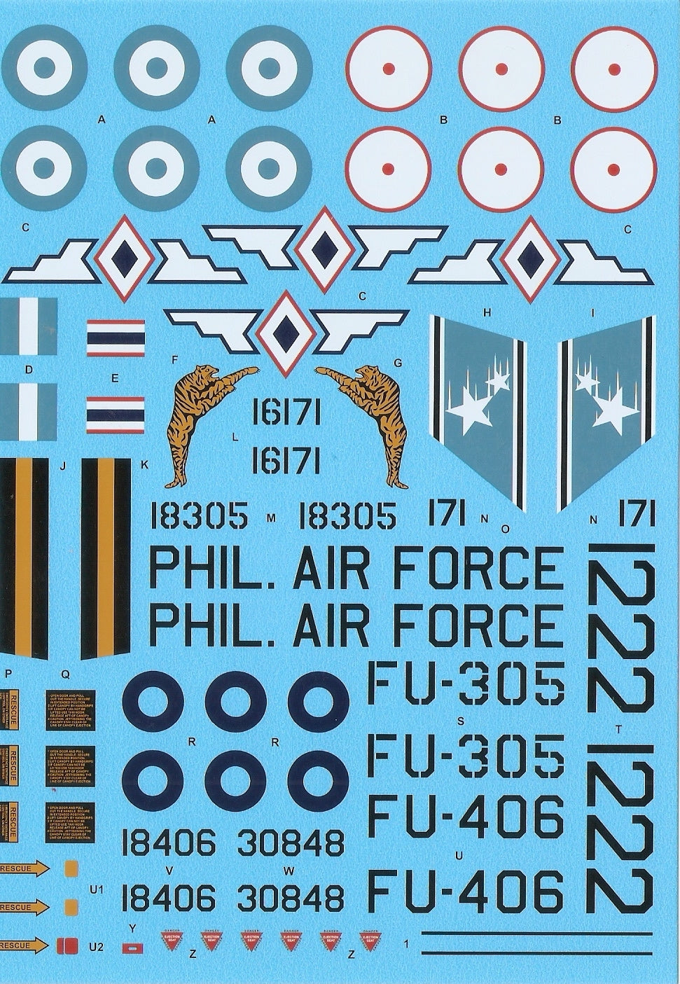 Hi Decal HD48014 1:48 North-American F-86D Sabre International