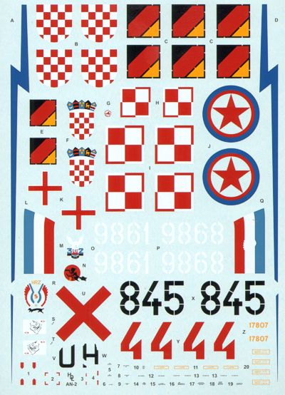 Hi Decal HD48018 1:48 Antonov An-2 'Colt'