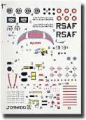Hi Decal HD72001 1:72 Panavia Tornado GR.1