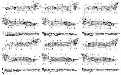 Hi Decal HD72031 1:72 Sukhoi Su-17M4 Fitter K.