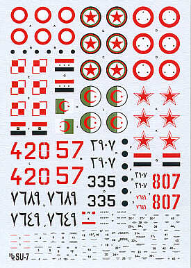 Hi Decal HD72045 1:72 Mikoyan MiG-29UB