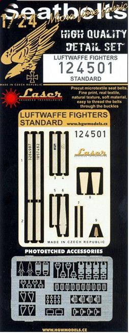 HGW HGW124501 1:24 Luftwaffe Fighters