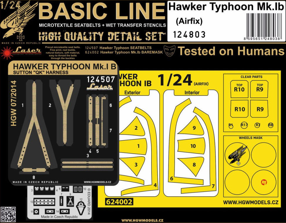 HGW HGW124803 1:24 HAWKER TYPHOON MK.IB