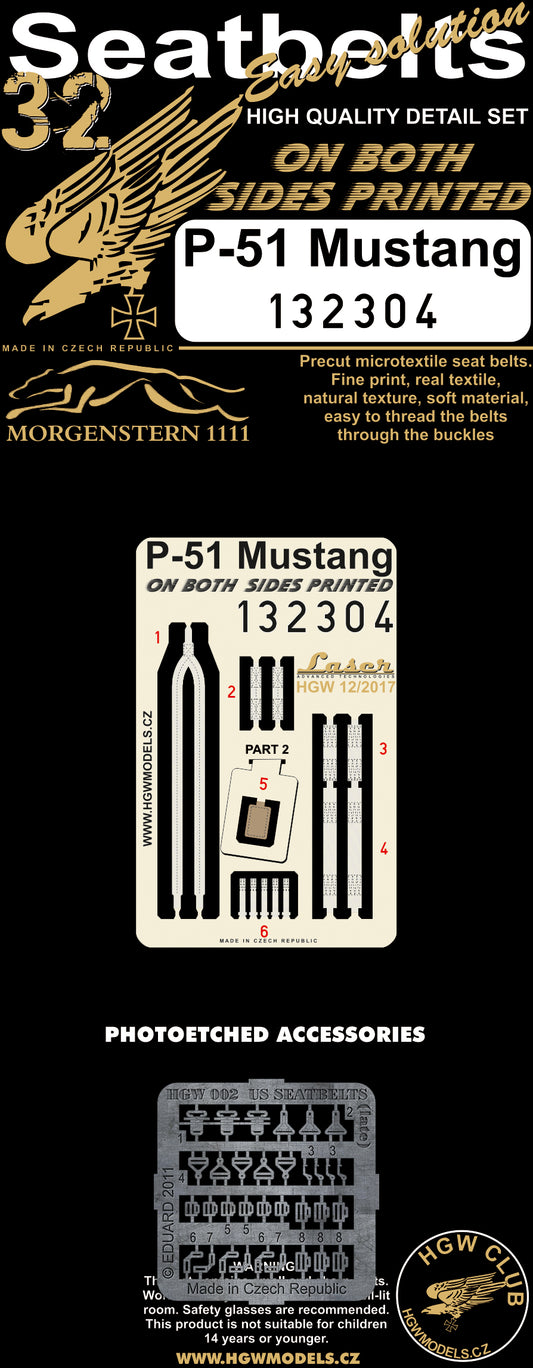 HGW HGW132304 1:32 North-American P-51D Mustang
