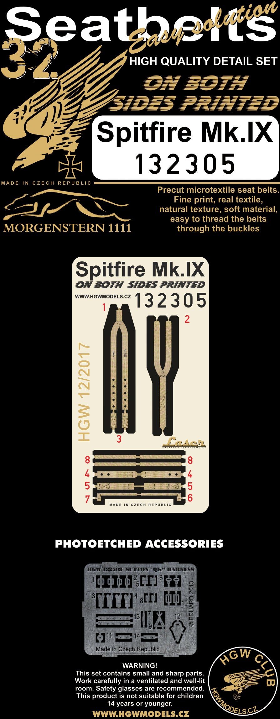HGW HGW132305 1:32 Supermarine Spitfire Mk.IXC