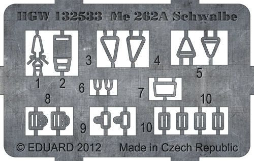 HGW HGW132533 1:32 Messerschmitt Me-262A Schwalbe