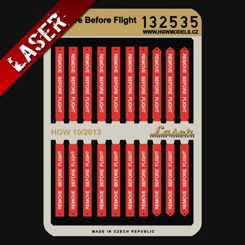 HGW HGW132535 1:32 Remove Before Flight/RBF