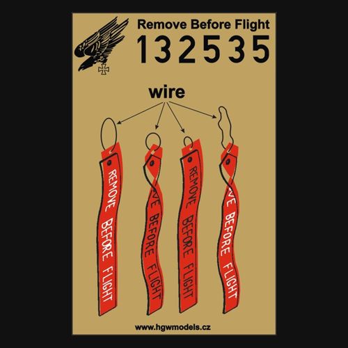 HGW HGW132535 1:32 Remove Before Flight/RBF
