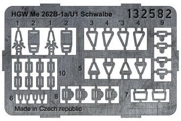 HGW HGW132589 1:32 Messerschmitt Me-262B Schwalbe