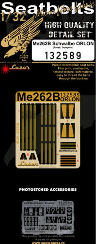 HGW HGW132589 1:32 Messerschmitt Me-262B Schwalbe