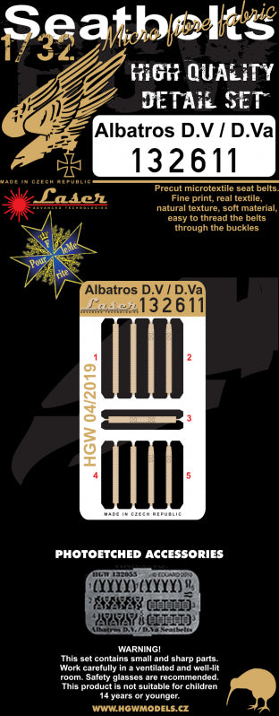 HGW HGW132611 1:32 Albatros D.V/D.Va