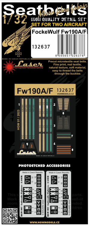 HGW HGW132637 1:32 FOCKE-WULF FW-190A/F-8