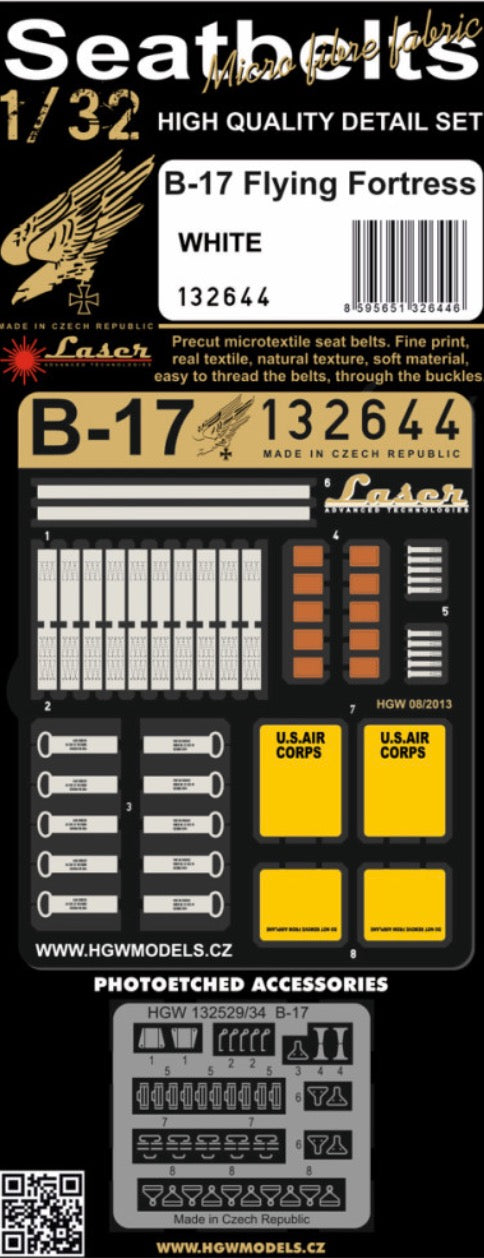 HGW HGW132644 1:32 Boeing B-17F/B-17G