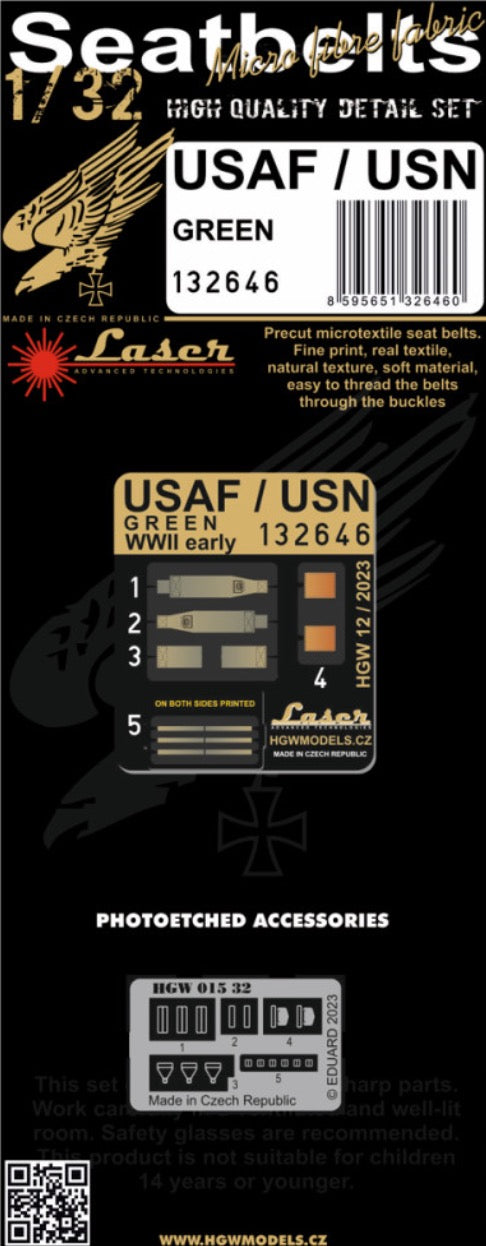 HGW HGW132646 1:32 USAF / USN EARLY WWII