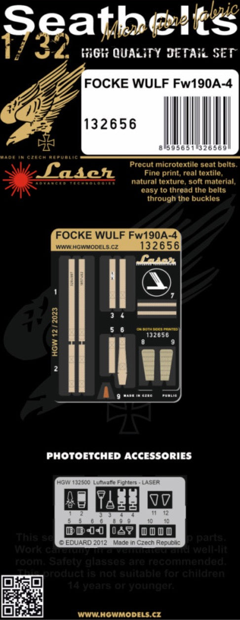 HGW HGW132656 1:32 Focke-Wulf Fw-190A-4