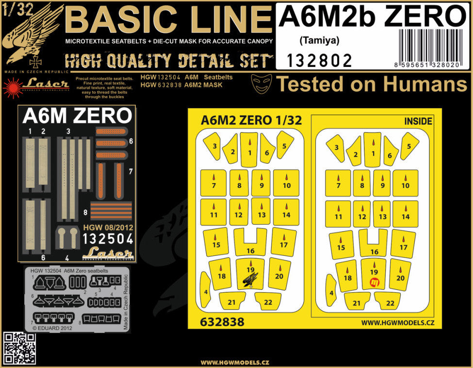 HGW HGW132802 1:32 Mitsubishi A6M2 ZERO
