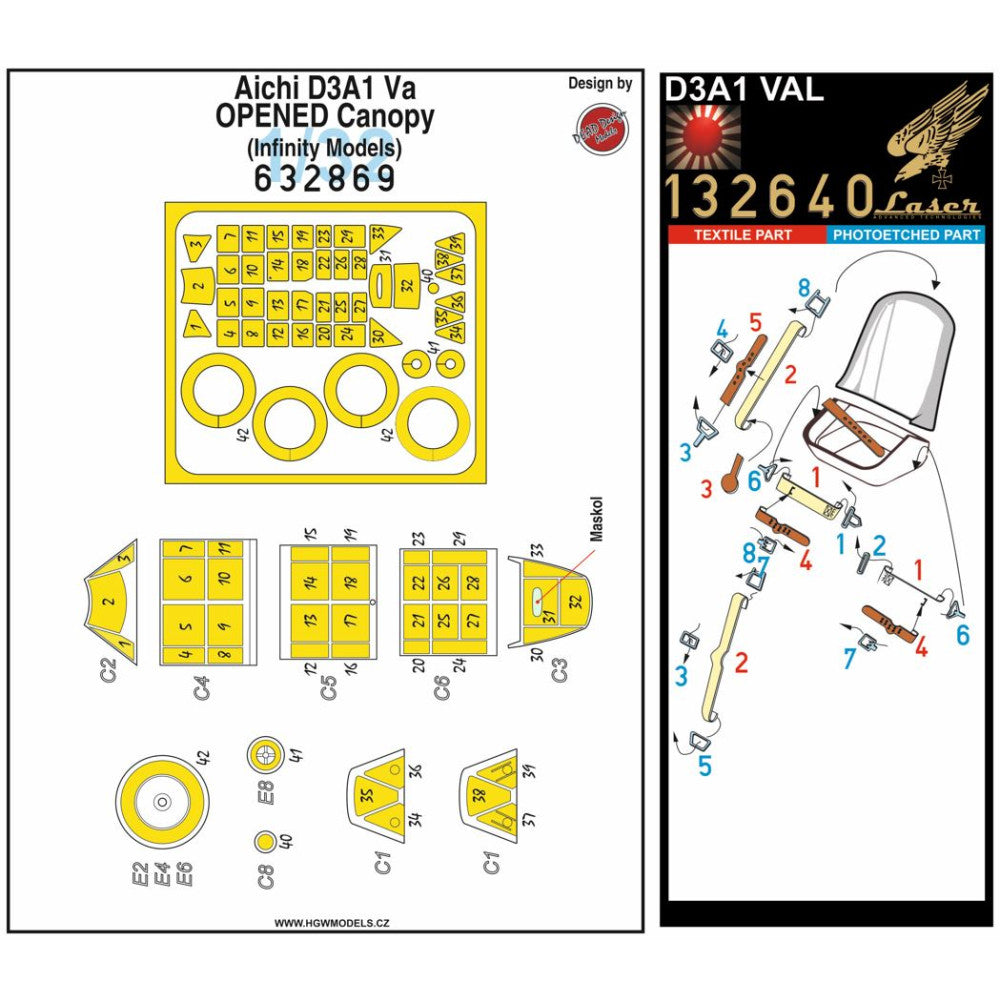 HGW HGW132845 1:32 Aichi D3A1 Val