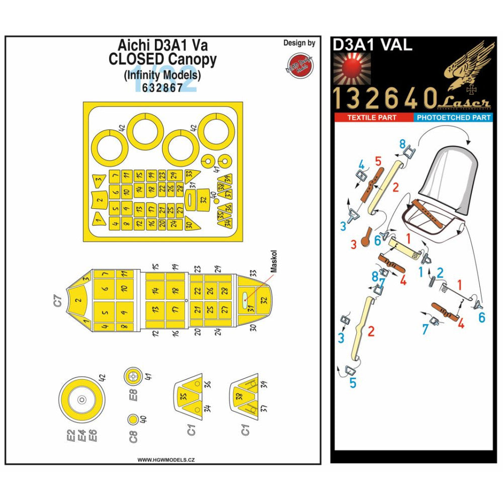 HGW HGW132846 1:32 Aichi D3A1 Val