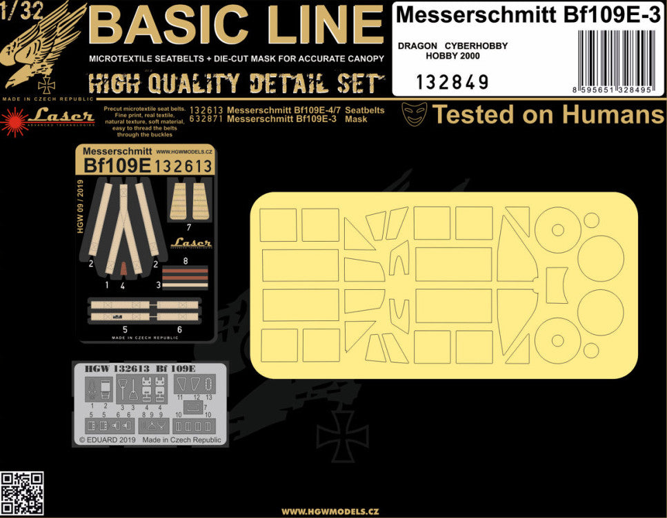 HGW HGW132849 1:32 Messerschmitt Bf-109E