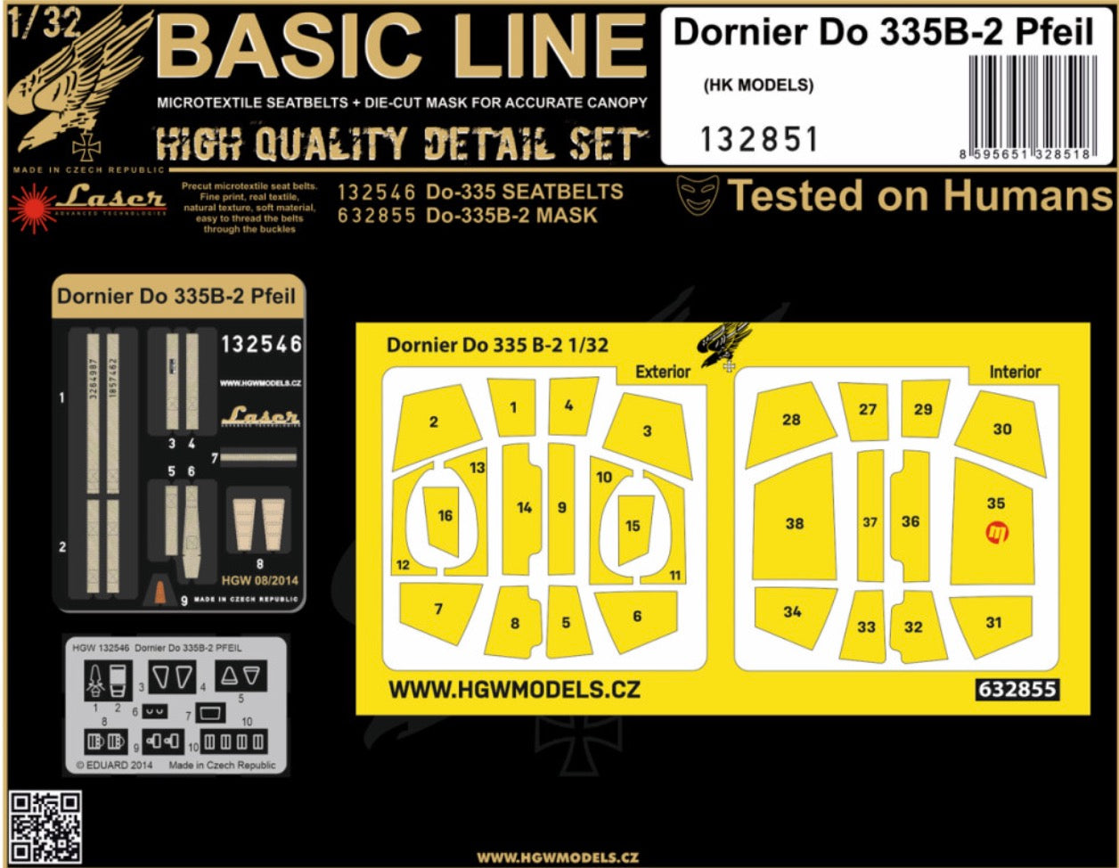 HGW HGW132851 1:32 Dornier Do-335B-2 PFEIL