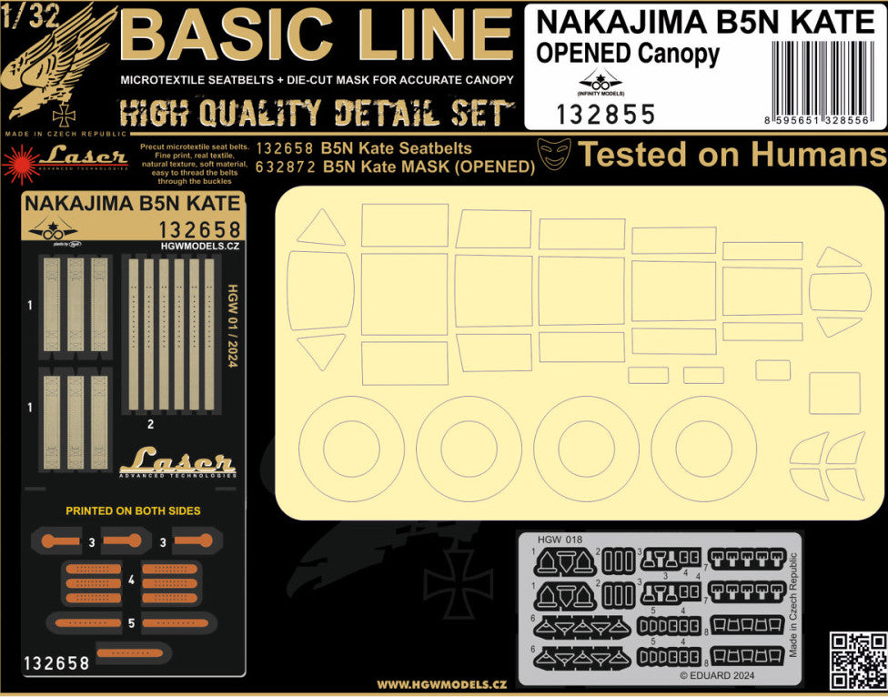 HGW HGW132855 1:32 Nakajima B5N2 Kate